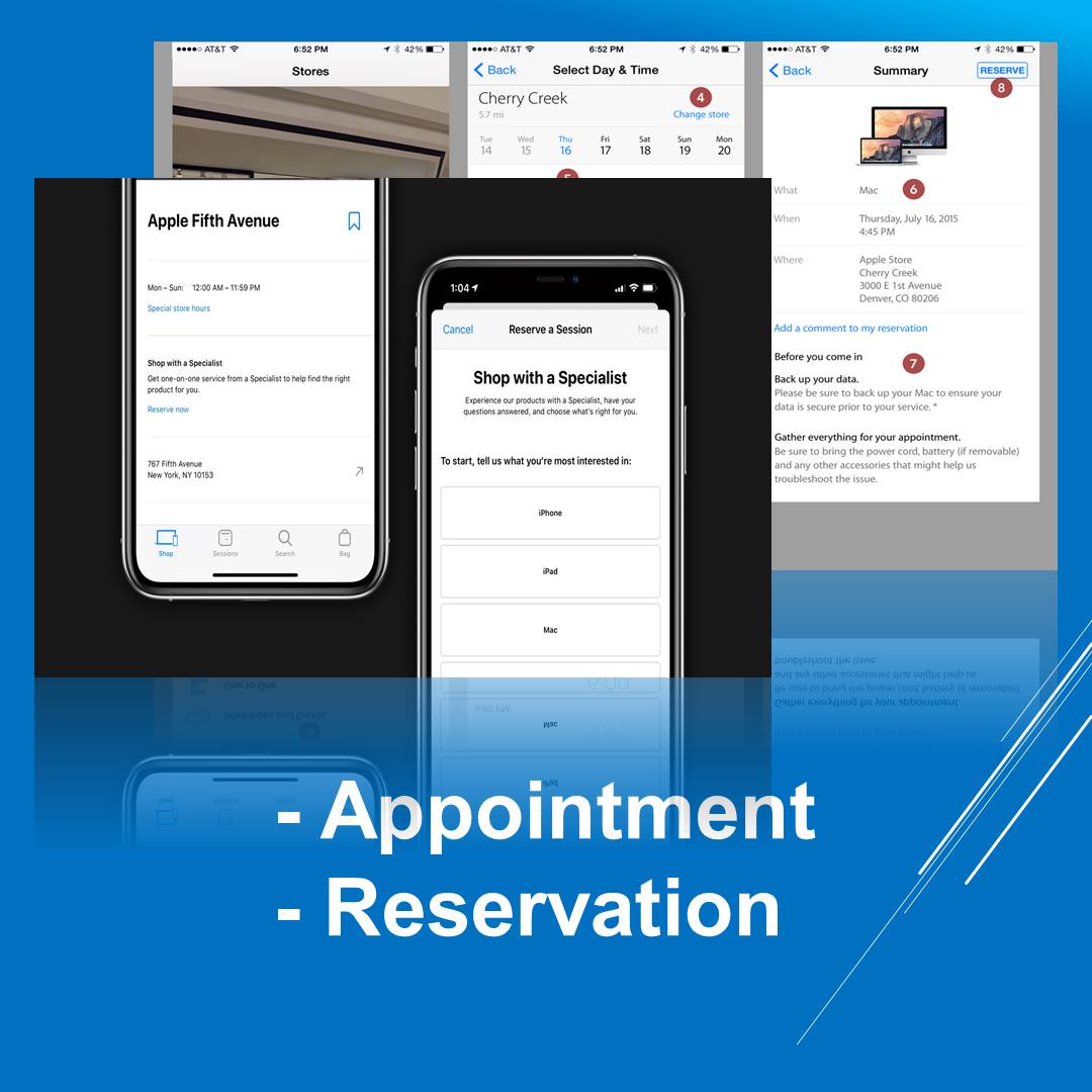 appointment reservation